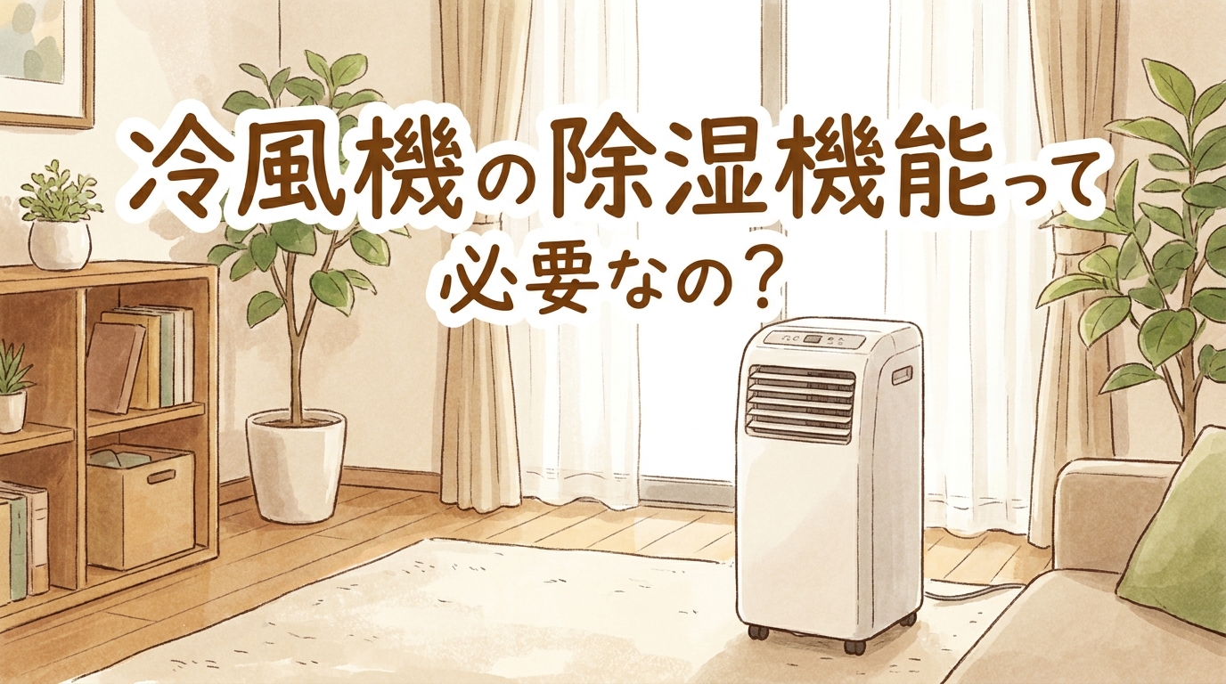 冷風機の除湿機能って必要なの？